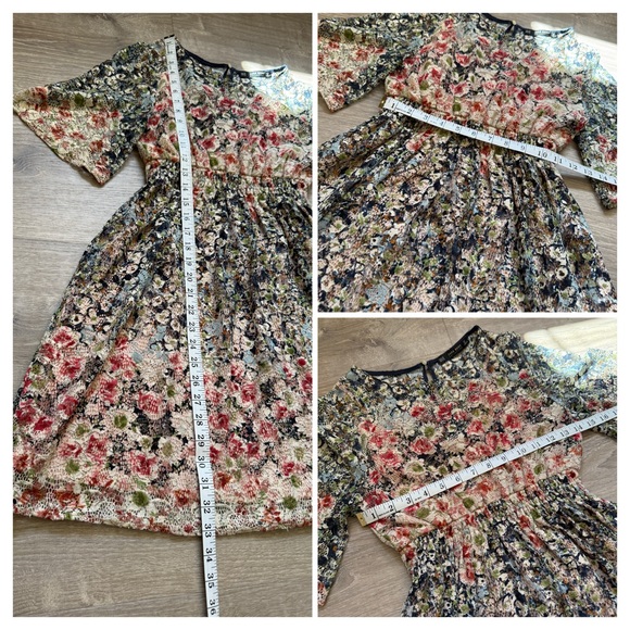 ZARA Woman’s Floral Dress-Size XS - Picture 8 of 8